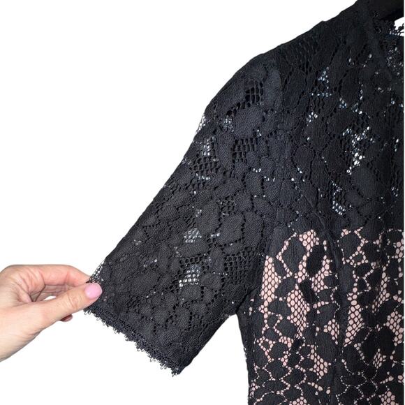 Alexis Janus Black Lace Jumpsuit Open Back Evening Party Outfit Size Small - Picture 8 of 16